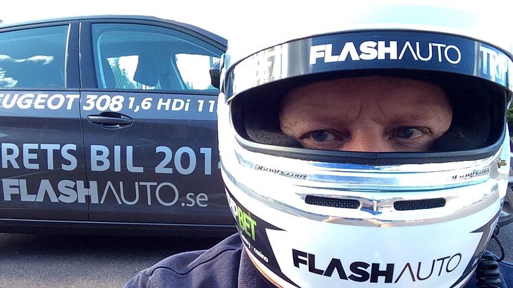 Jan ”Flash” Nilsson börjar tävla som Peugeot-återförsäljare