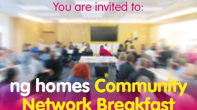 Come find out what's happening in your neighbourhood with our Community Network Breakfast