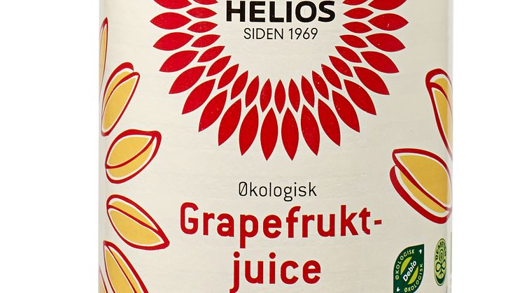 Helios grapefruktjuice økologisk demeter 0,75 l