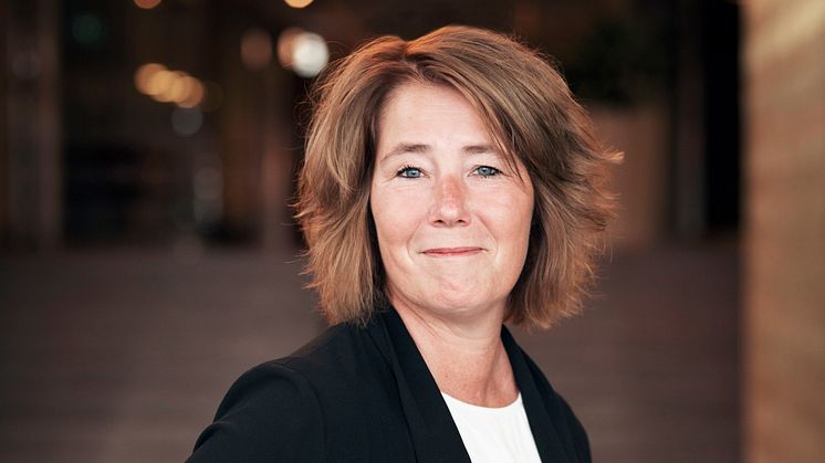Johanna Frelin, vd för Riksbyggen. Foto: Evelina Carborn