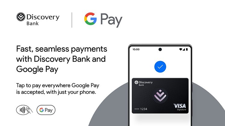 Discovery Bank brings Google Pay to clients