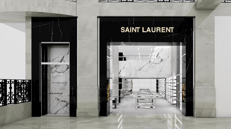 Saint Laurent på NK öppnar i början av augusti 