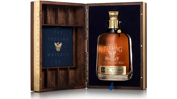 Världens äldsta och dyraste irländska whiskey släpps i Sverige – pris 34 000kr.