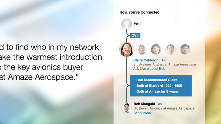 "Pathfinder" hilft LinkedIn-Nutzern, ihre Netzwerk besser zu verstehen