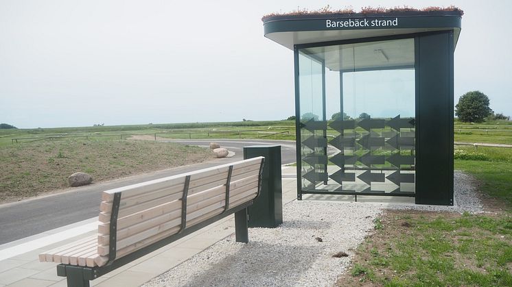Ny busslinje och hållplats vid Barsebäckstrand