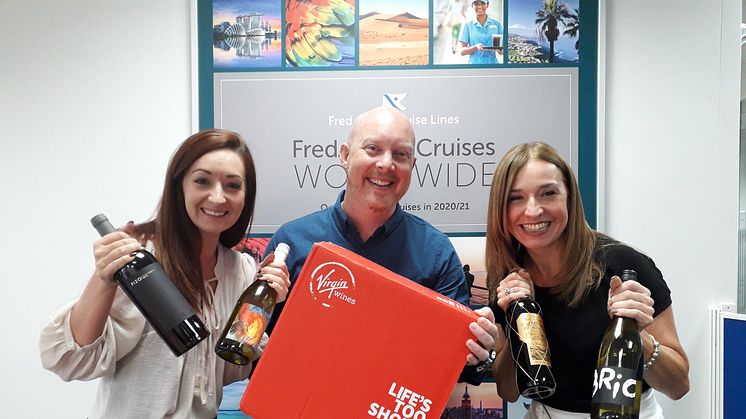 ‘Fred. Olsen’s On the Case’! Travel agents to receive FREE case of wine for bookings in ‘Save £100 per person’ campaign, valid on almost every August and September 2019 sailing