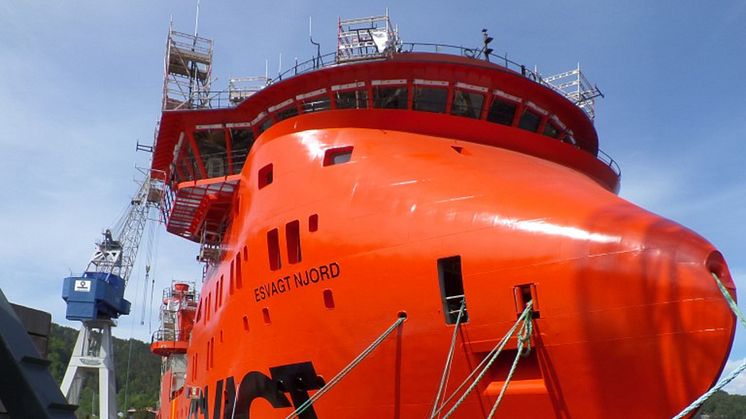 ESVAGT's Service Operation Vessel for Statoil will soon be ready for charter.