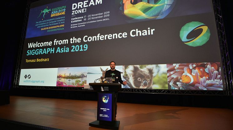 Tomasz Bednarz, Conference Chair, SIGGRAPH Asia 2019