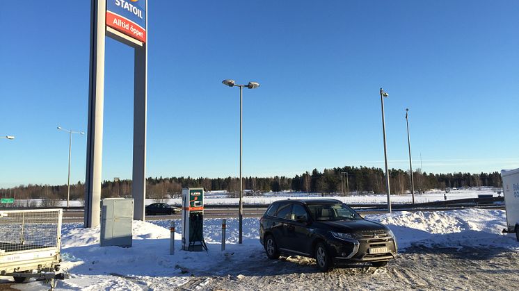 ​Nya snabbladdare mellan Stockholm och Sundsvall