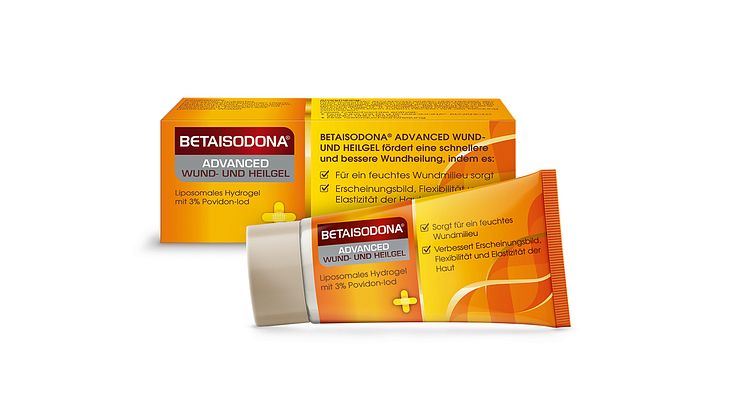 Neu in der Apotheke: BETAISODONA ADVANCED Wund- und Heilgel für eine schnellere und bessere Wundheilung
