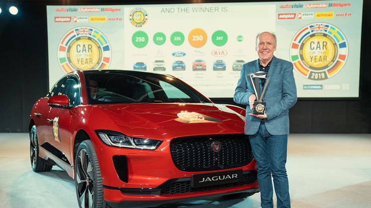 Jaguar I-PACE Årets Bil i Europa 2019