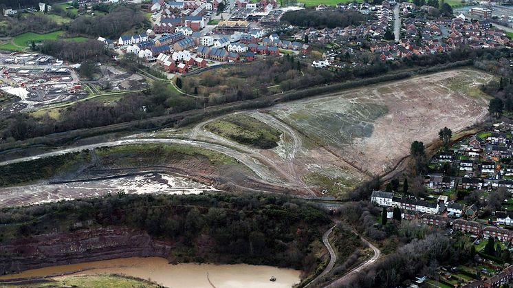 Railway line to be reinforced near former mineral mine in Telford