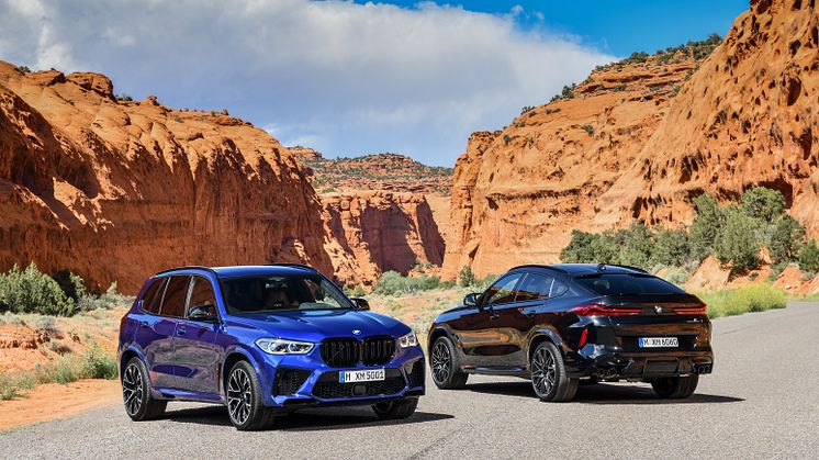 Her er helt nye BMW X5 M og BMW X6 M: X-faktor x 2