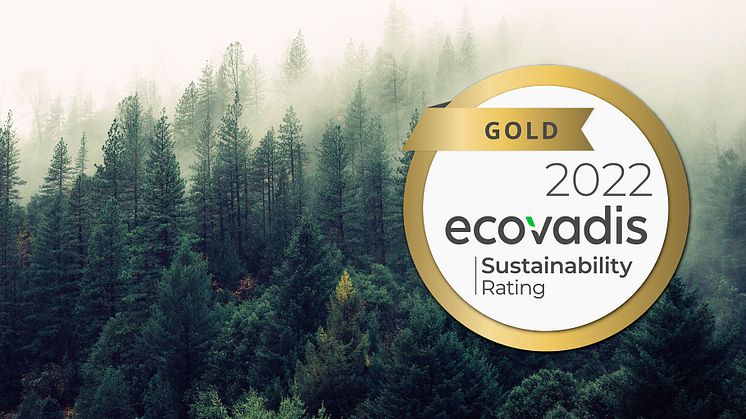 Ecovadis, är världsledande inom hållbarhetsbedömning  av företag och har tilldelat Camfil Svenska AB betyget GULD