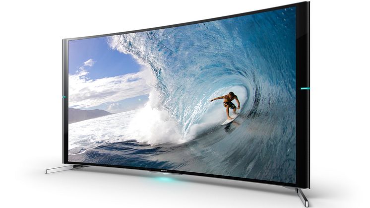 Новый 4K-телевизор BRAVIA серии S9 с изогнутым экраном 