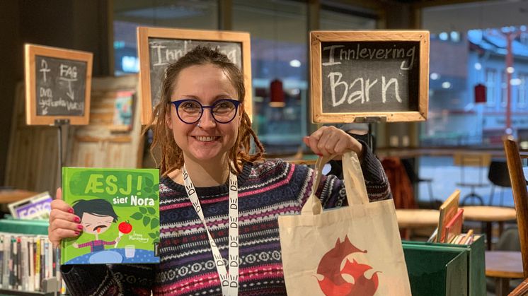 Deichman og Foreningen!les gir bok og boknett til alle to-åringer og deres familie i 2020. Sylwia Stasiak (Deichman Tøyen) er prosjektlederen som gleder seg til å bidra til småbarnas språkutvikling.