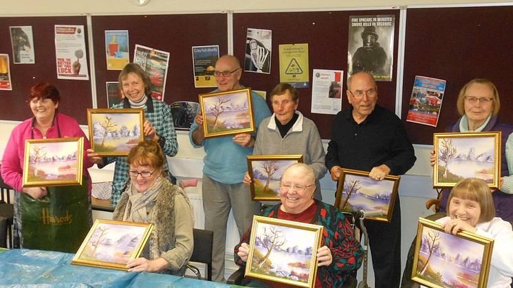 Art after stroke: exhibition showcases the work of local stroke survivors