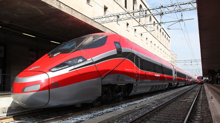 日立レール、イタリアの鉄道運営会社トレニタリア社と高速鉄道車両30編成の納入に関する契約を約1,400億円で締結