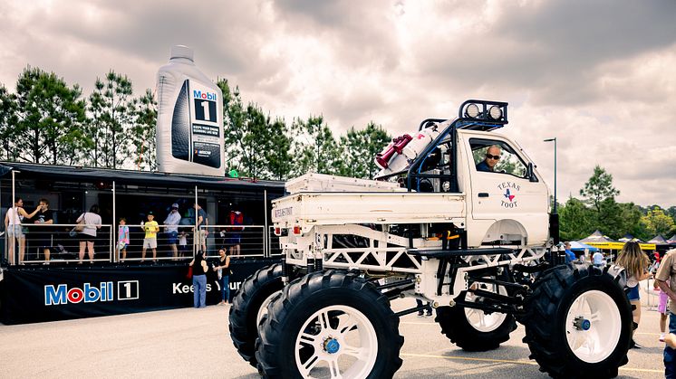 Der von Craig Meaux aus Beaumont, Texas, gebaute Autozam Scrum Micro Truck wurde im letzten Jahr Gewinner der Hot Wheels Legends Tour
