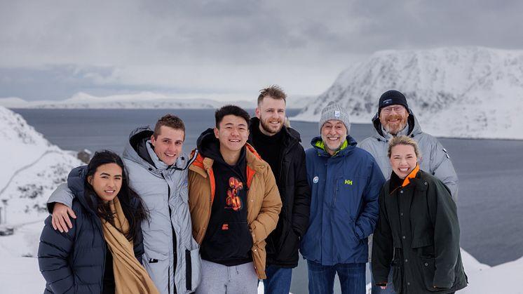 Young chefs visit Northern Norway with NSC chef partners, Michel Roux, Simon Hulstone and NSC UK director, Victoria Braathen