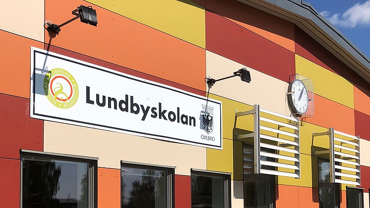 Lundbyskolan. Foto: Örebro kommun.