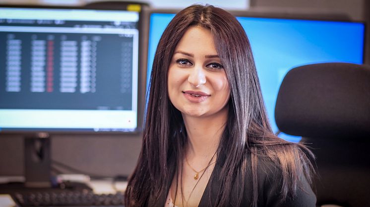 Amane Al Ameen är idag en uppskattad supportmedarbetare inom nätverksteknik på Lunet.