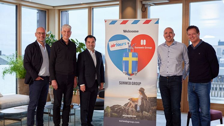 Sunweb Group gasar på expansionen i Norden genom förvärv av Airtours
