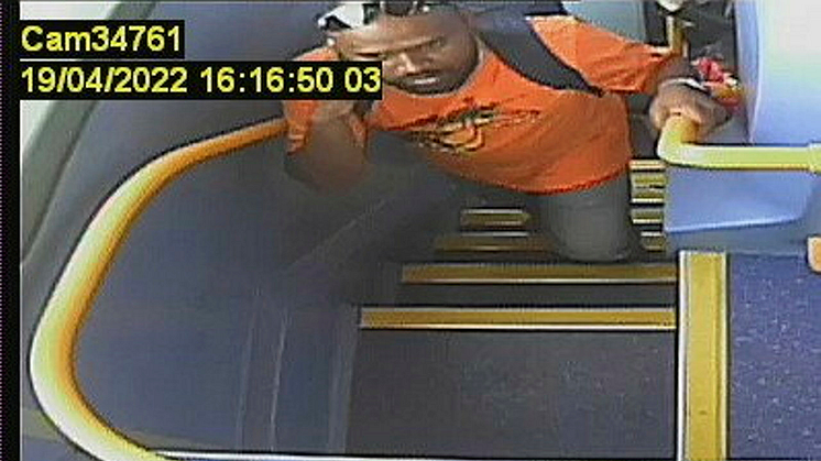 Image of man sought after 16-year-old girl sexually assaulted on bus in Hounslow