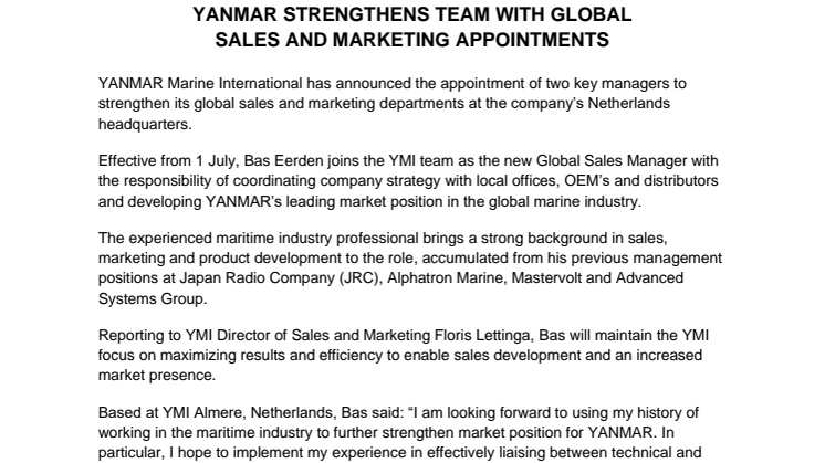 July 2022MD - YANMAR Strengthens Team with Global Sales and Marketing Appointments_FINAL.pdf