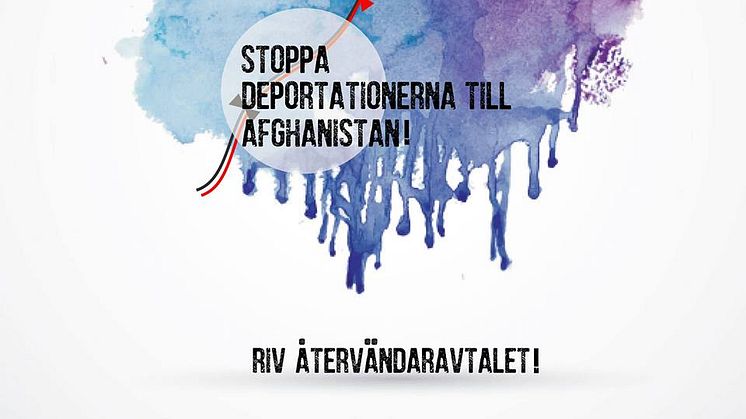 "Sverige mot deportationer" på 26 orter