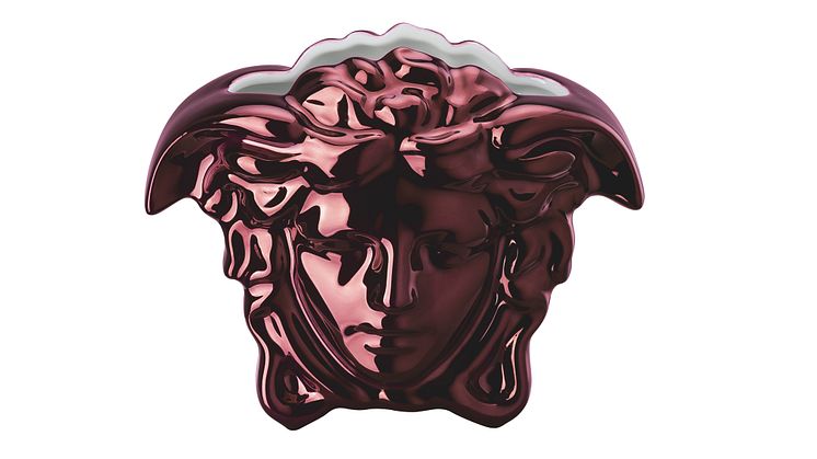 Rosenthal meets Versace - Medusa Grande: Farbe Fuchsia, Bodenvasen, Duftkerzen