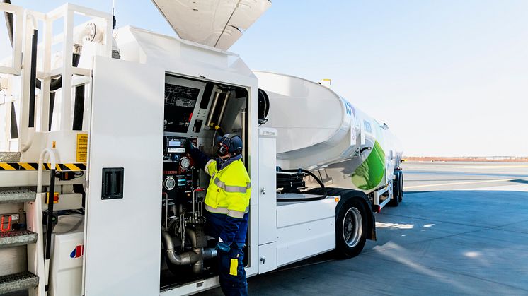 Norwegian gør bæredygtigt flybrændstof tilgængeligt for virksomhedskunder