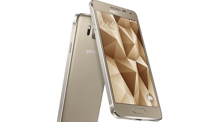 Samsung omdefinierar sin mobildesign - släpper Galaxy ALPHA