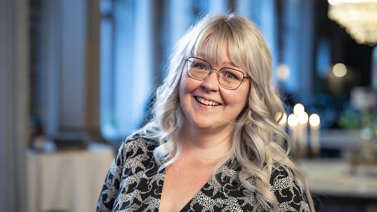 Anna Nilsson i Sundsvall har arbetat i 20 år som logoped och driver i dag ett konsultbolag som erbjuder röstcoachning till företag och organisationer.