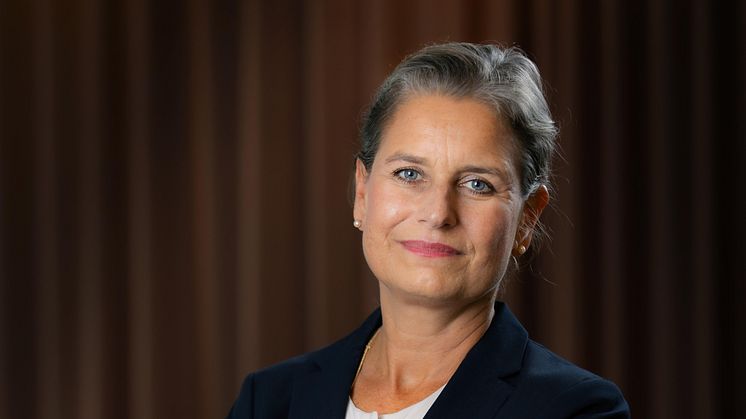 Sofia Ljungdahl, VD för OBOS Nya Hem. 