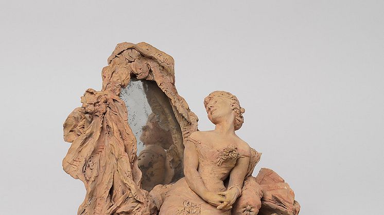 Nyförvärvad skulptur till Nationalmuseum. En detaljerad ögonblicksbild i lera