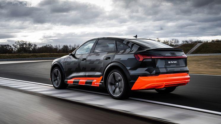 Audi præsenterer ny drivlinje på e-tron S modeller