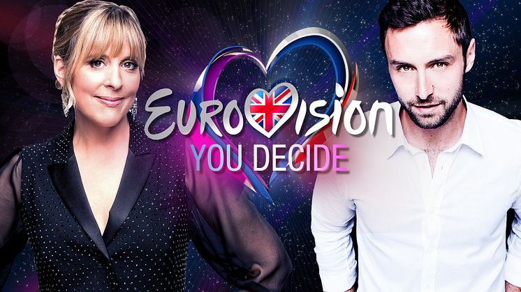Mel Giedroyc & Måns Zelmerlöw - Eurovision: You Decide on BBC Two