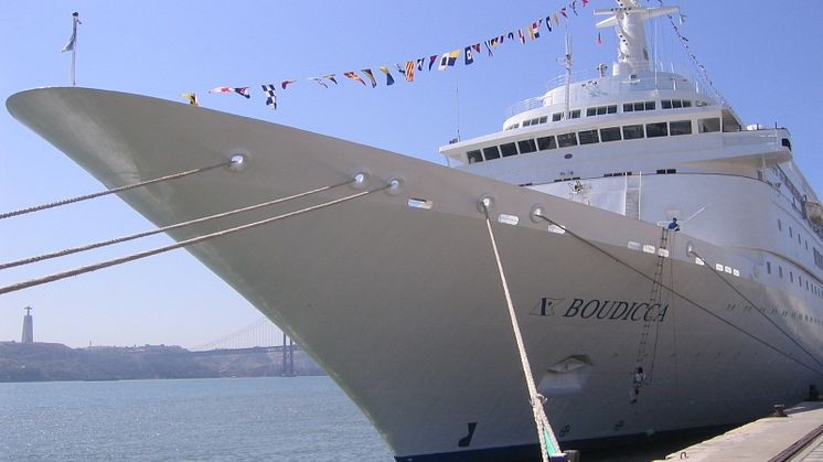 Fred. Olsen to commence its first cruise season from Falmouth in Spring 2016