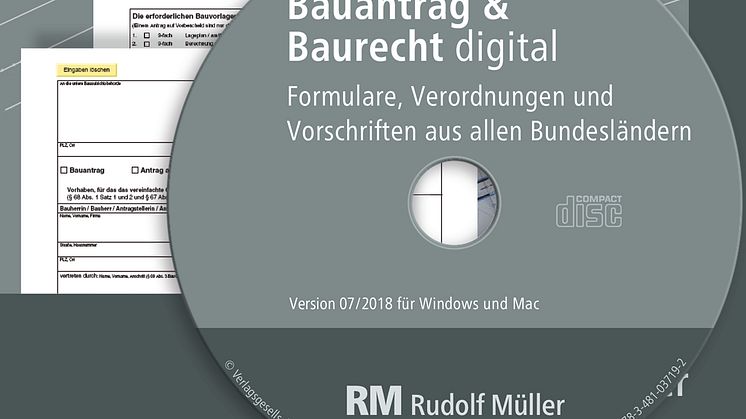 Bauantrag & Baurecht digital (2D/tif)