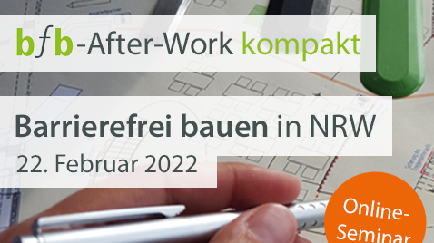 bfb After-Work kompakt: Barrierefrei bauen in NRW 