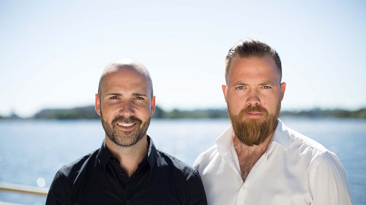 Fredrik Rosengren och Erik Matton - författarna bakom boken Beteendebaserad säkerhet
