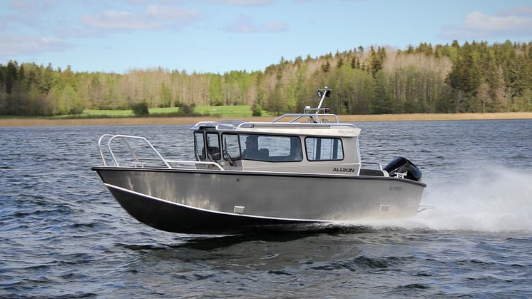 C 650, Alukin´s nya hyttbåt i den mindre klassen