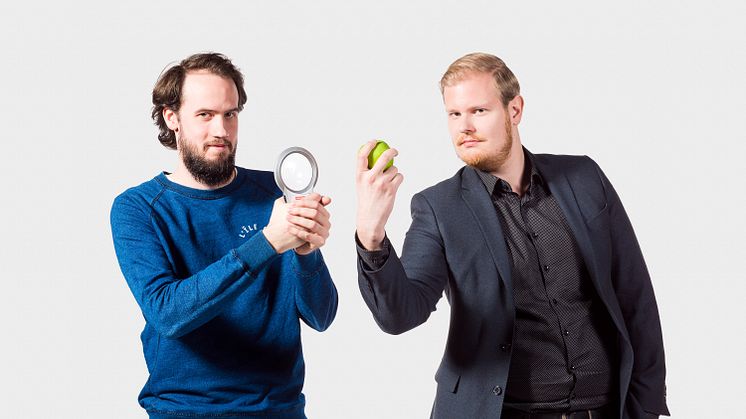 Sebastian Ilves och Benjamin Lillandt, grundarna av ZeroAtlas. Foto: Johanna Herbst