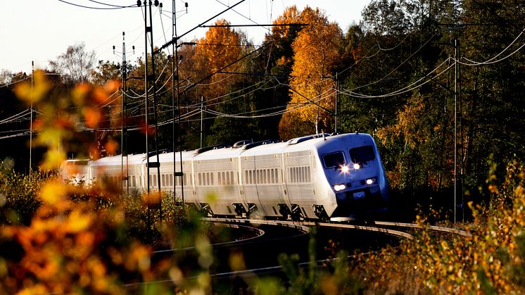 Ny och utökad trafik med SJ i 2022 års tågtidtabell