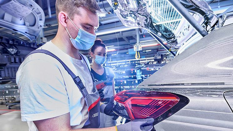 Audi starter produktionen af den elektriske Q4 e-tron