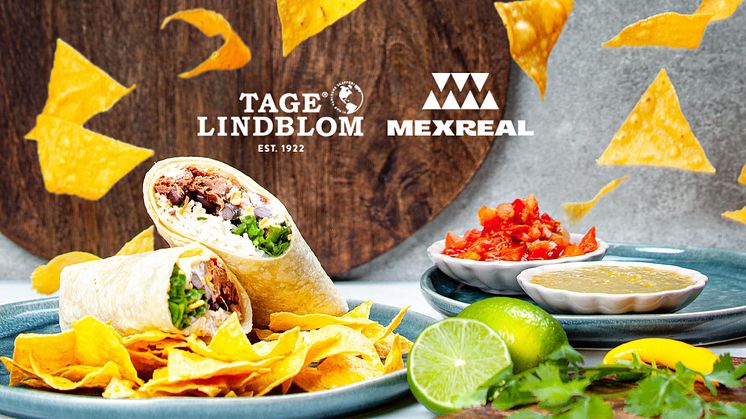 Tage Lindblom inleder samarbete med Mexreal Food