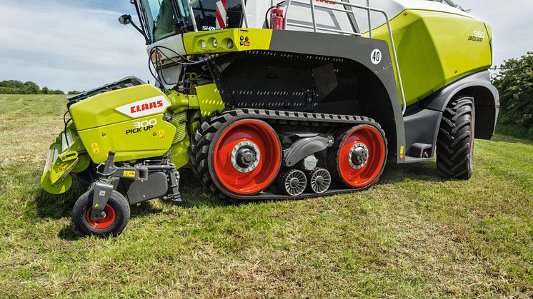 100th JAGUAR TERRA TRAC forage harvester from CLAAS