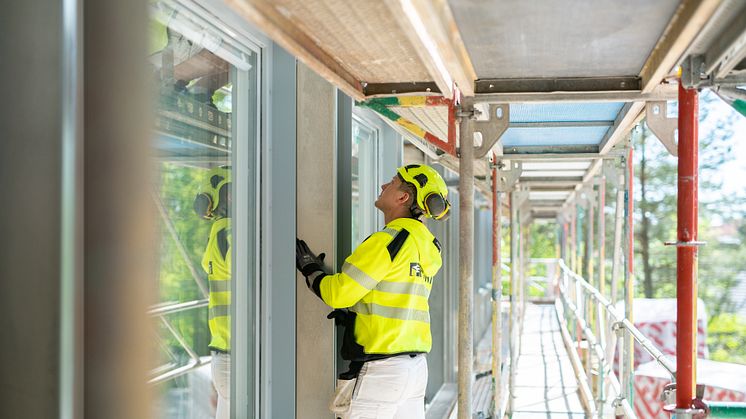 Fasadgruppen får uppdrag av VärmdöBostäder att renovera fyra flerfamiljshus