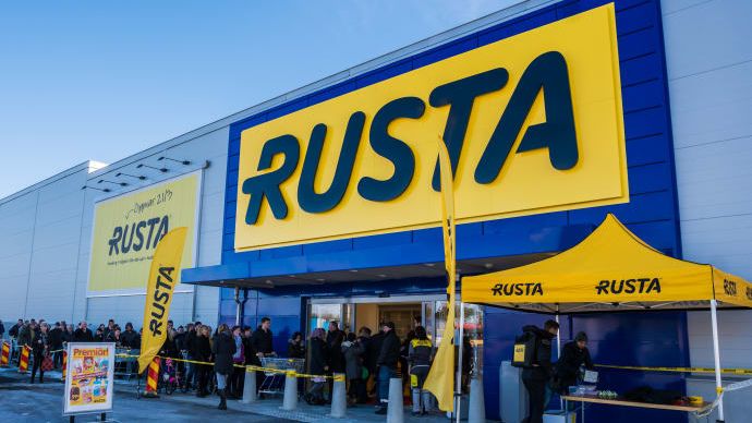 Rusta rivstartar 2018 i Norge - öppnar tre varuhus på en vecka